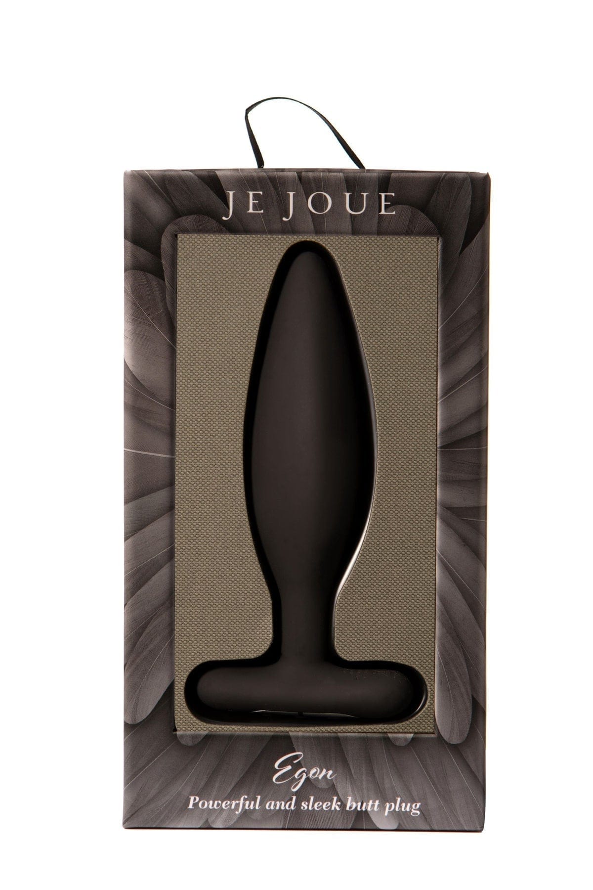 Je Joue Egon Vibrating Butt Plug Black