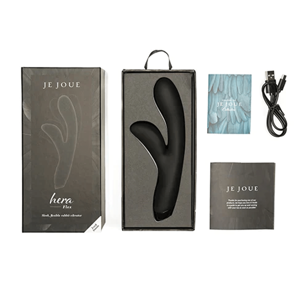 Je Joue Hera Flex Black - Rabbit Vibrator