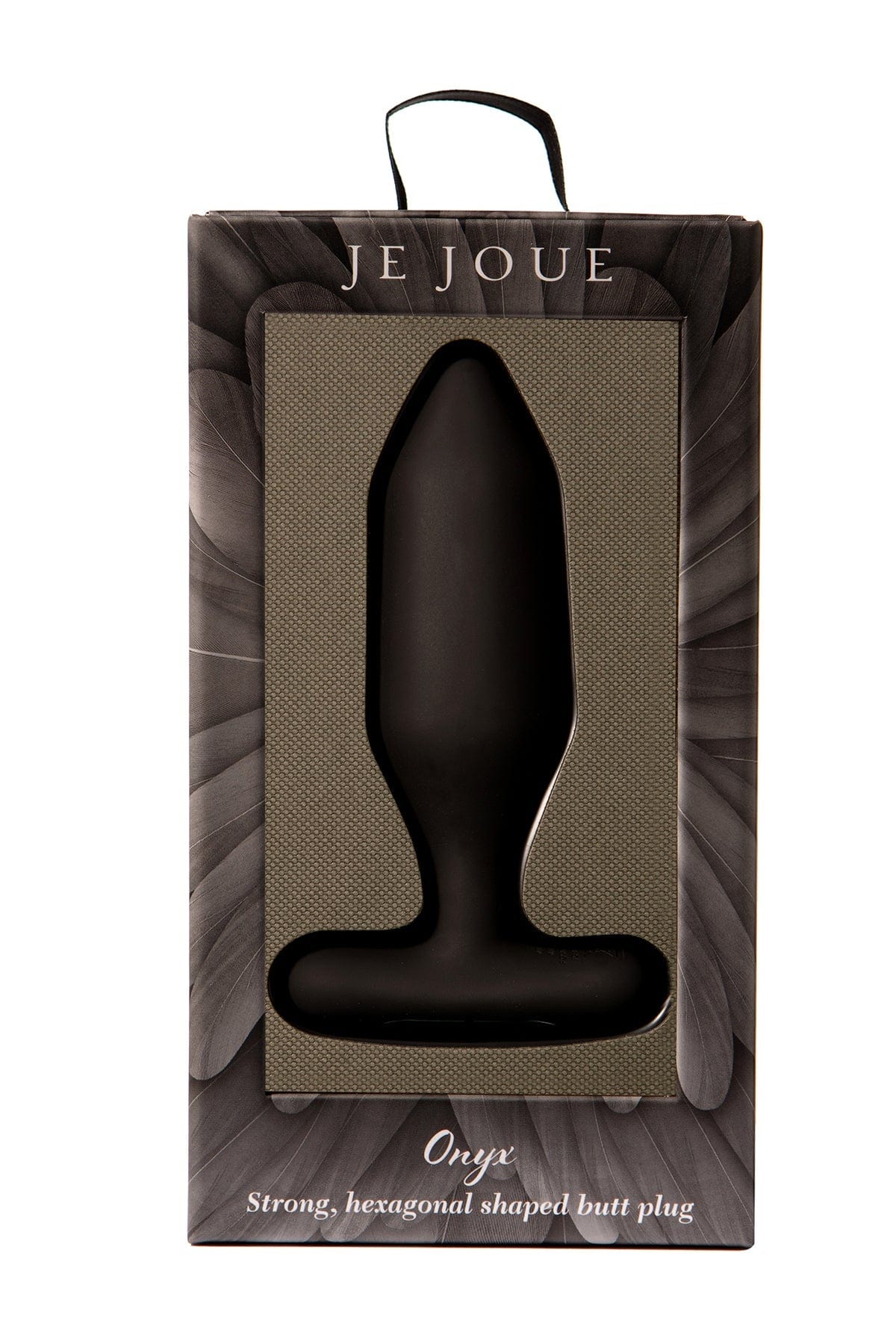 Je Joue Onyx Vibrating Butt Plug Black