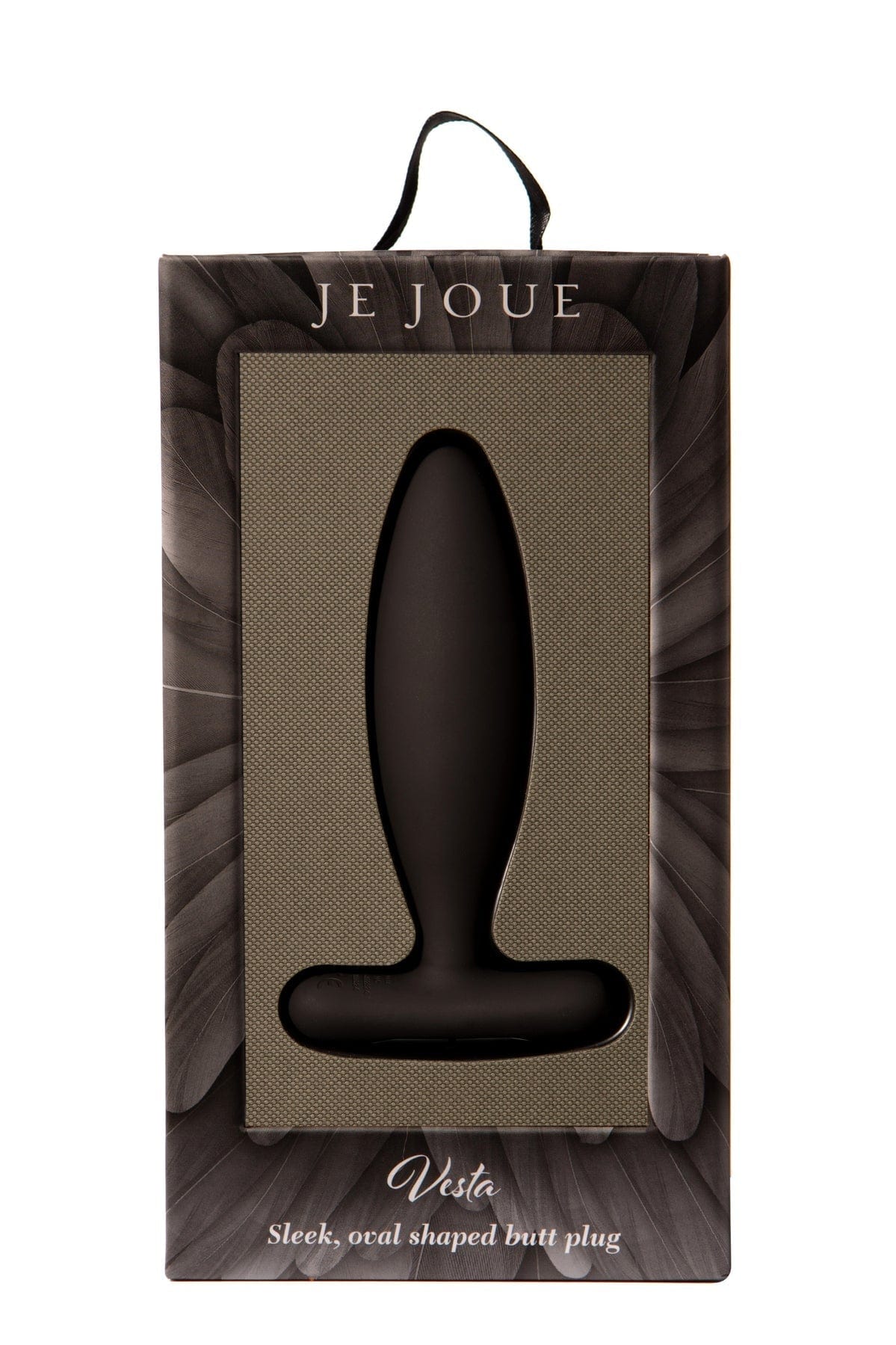 Je Joue Vesta Vibrating Butt Plug Black