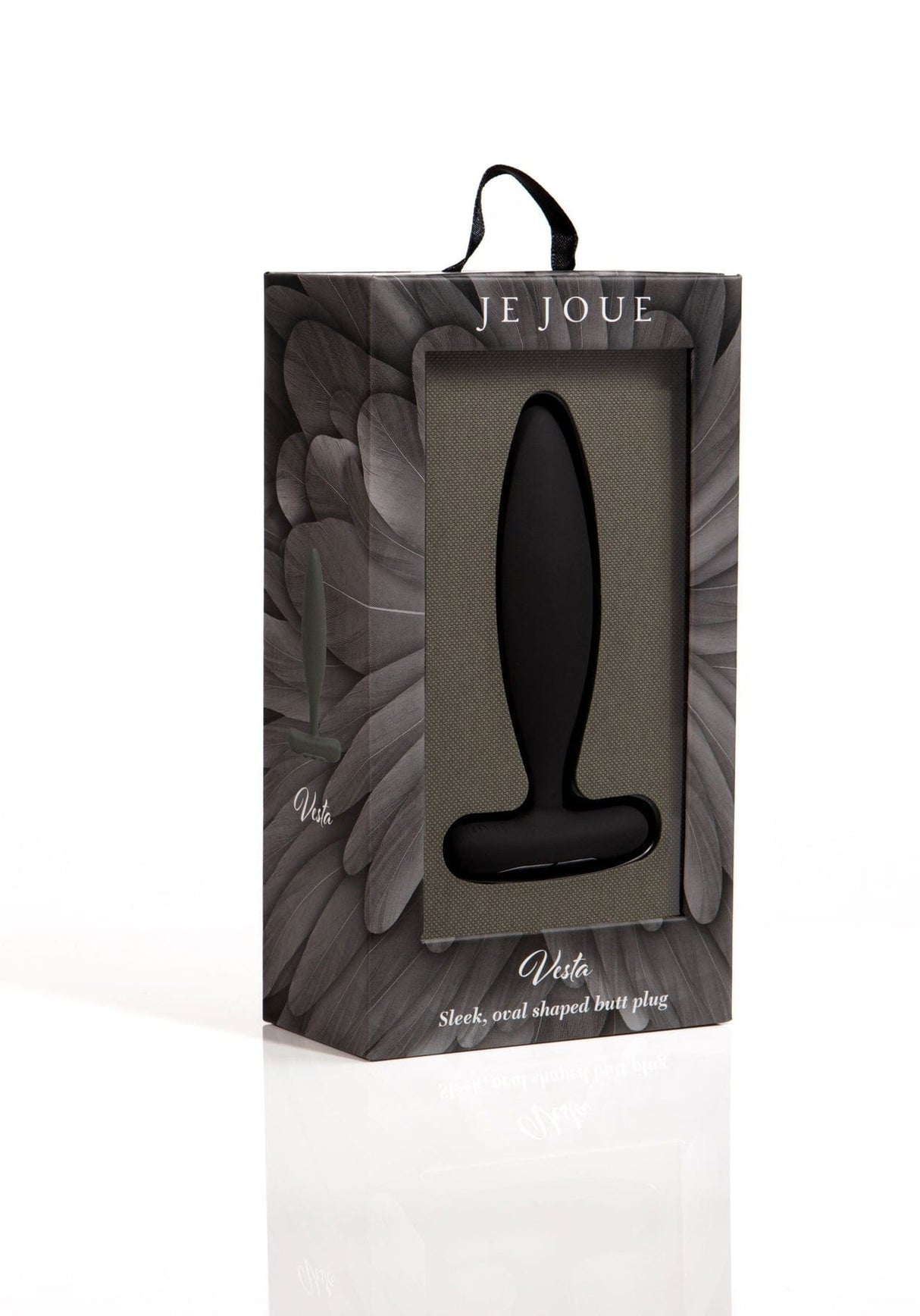 Je Joue Vesta Vibrating Butt Plug Black