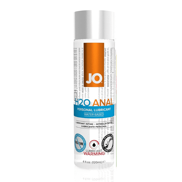 JO H2O Anal - Warming - Lubricant 4 floz / 120 mL