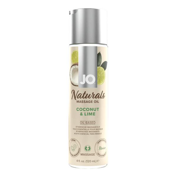 JO Naturals - Coconut & Lime - Massage 4 floz / 120 mL
