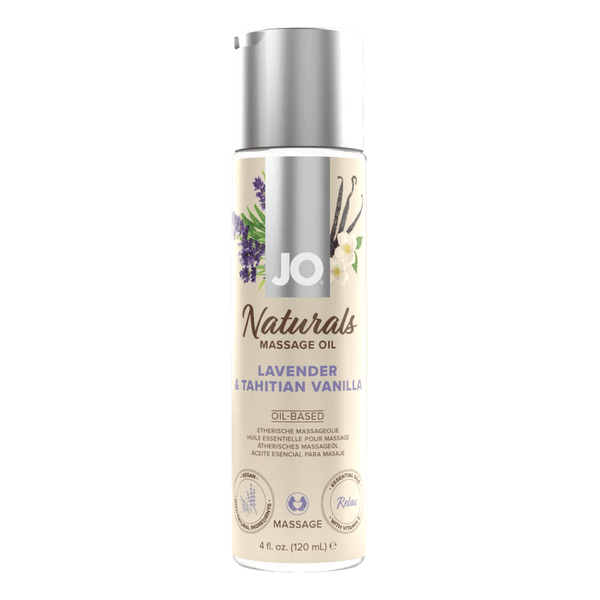 JO Naturals - Lavender & Vanilla - Massage 4 floz / 120 mL