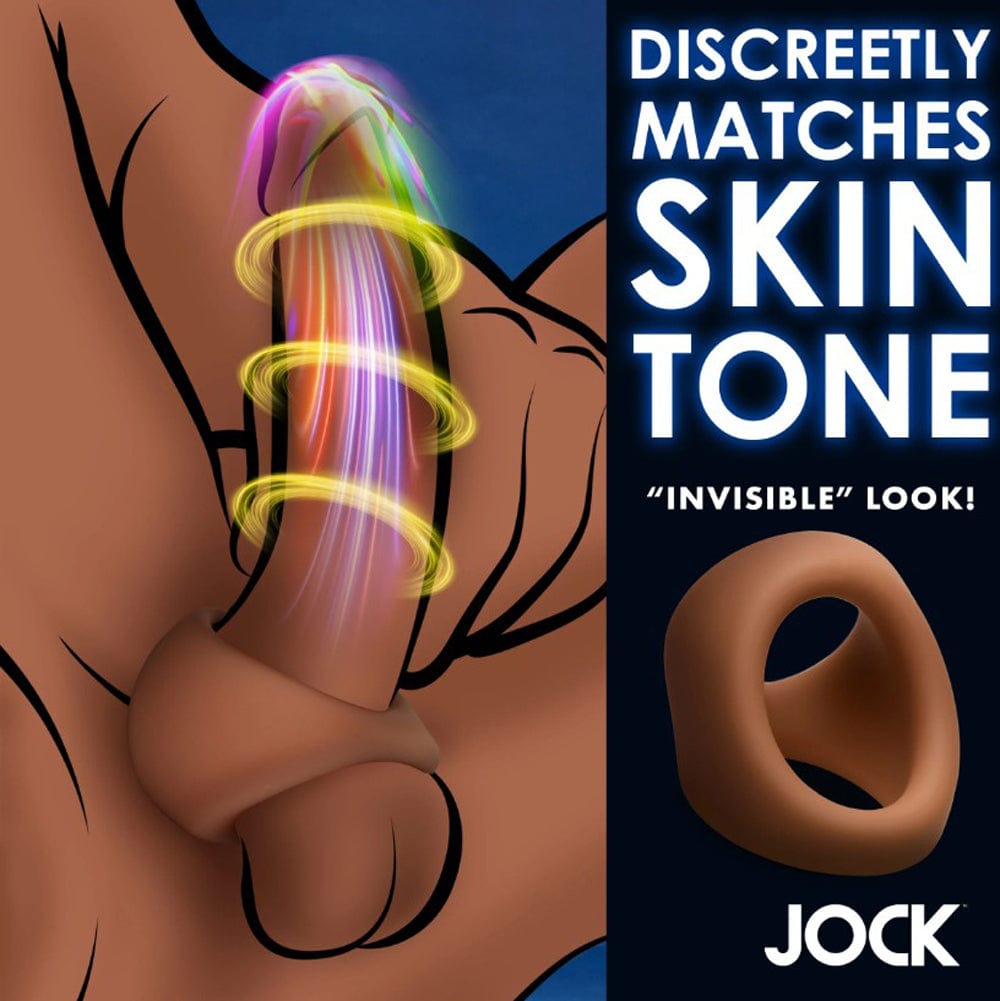 JOCK Silicone Cock & Ball Ring - Tan