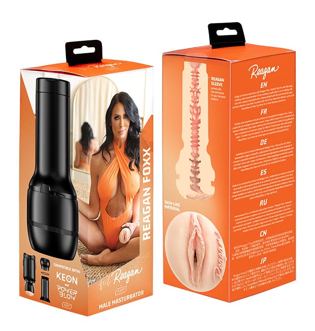 Kiiroo FeelReagan Foxx Stroker - Automatic Male Masturbator