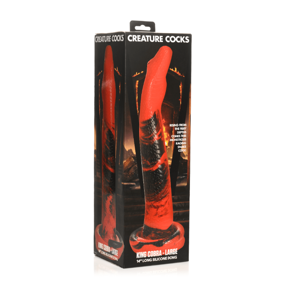 King Cobra - Large 14" Silicone Dong