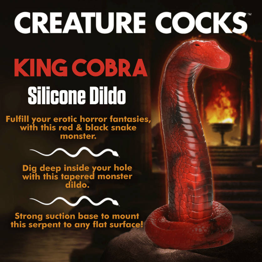 King Cobra Silicone Dildo *