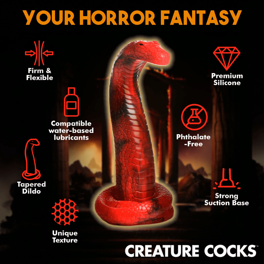 King Cobra Silicone Dildo *