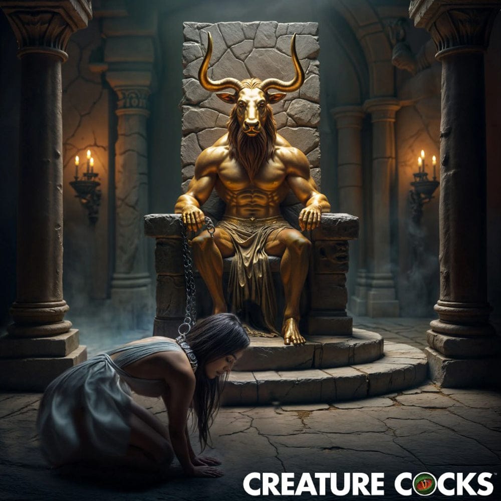King Minotaur Silicone Dildo