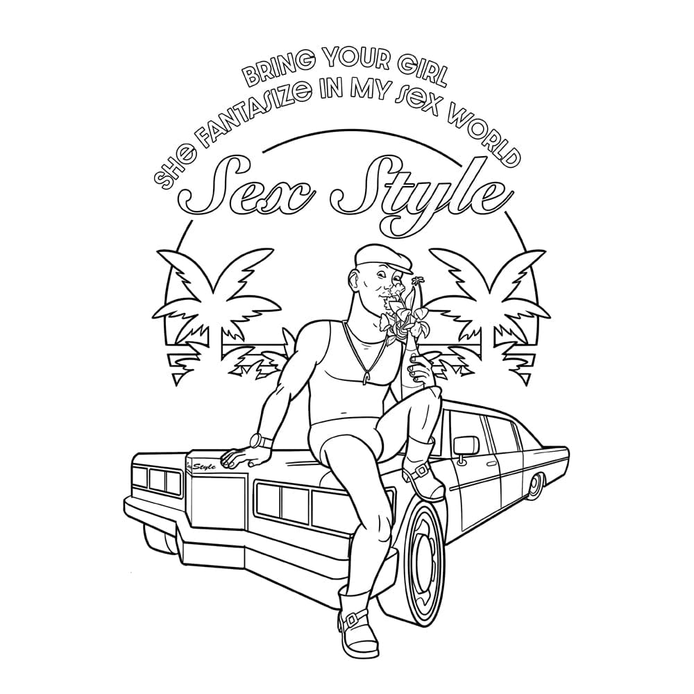 Kool Keith's Sex Style Colouring Book *