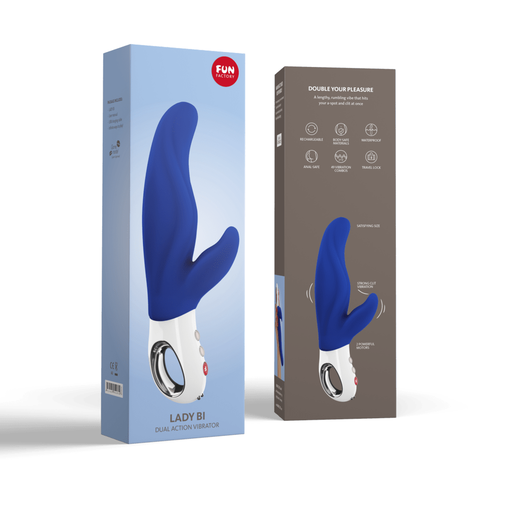 LADY BI Rabbit Vibrator