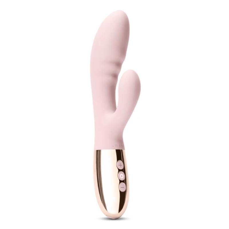 Le Wand Blend - Rabbit Vibrator for Dual Stimulation for Blended Orgasms - Rose Gold