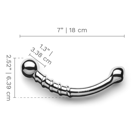 Le Wand Bow - Stainless Steel G-Spot and Prostate Wand