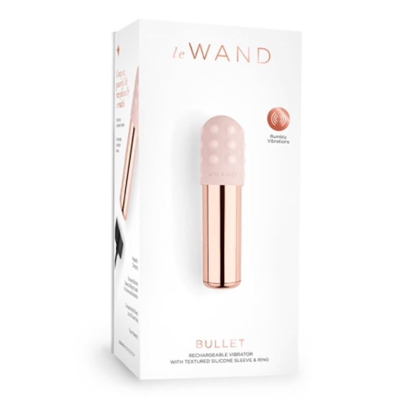 Le Wand Bullet - Travel-Friendly Mini Vibe - Rose Gold