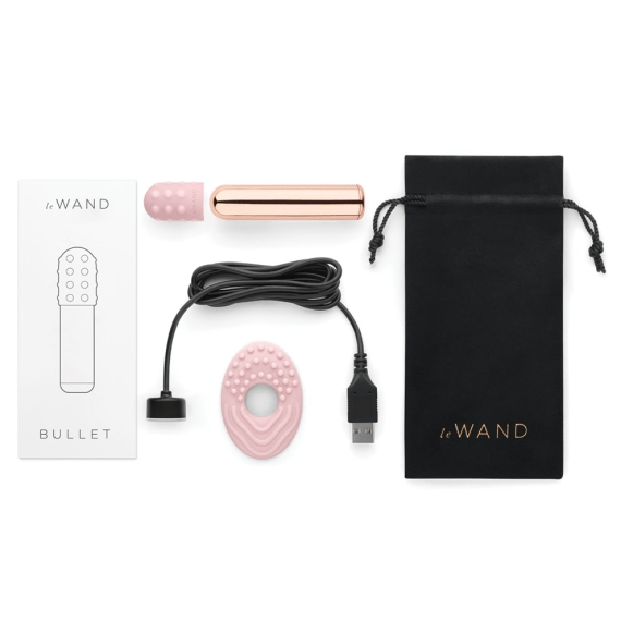 Le Wand Bullet - Travel-Friendly Mini Vibe - Rose Gold