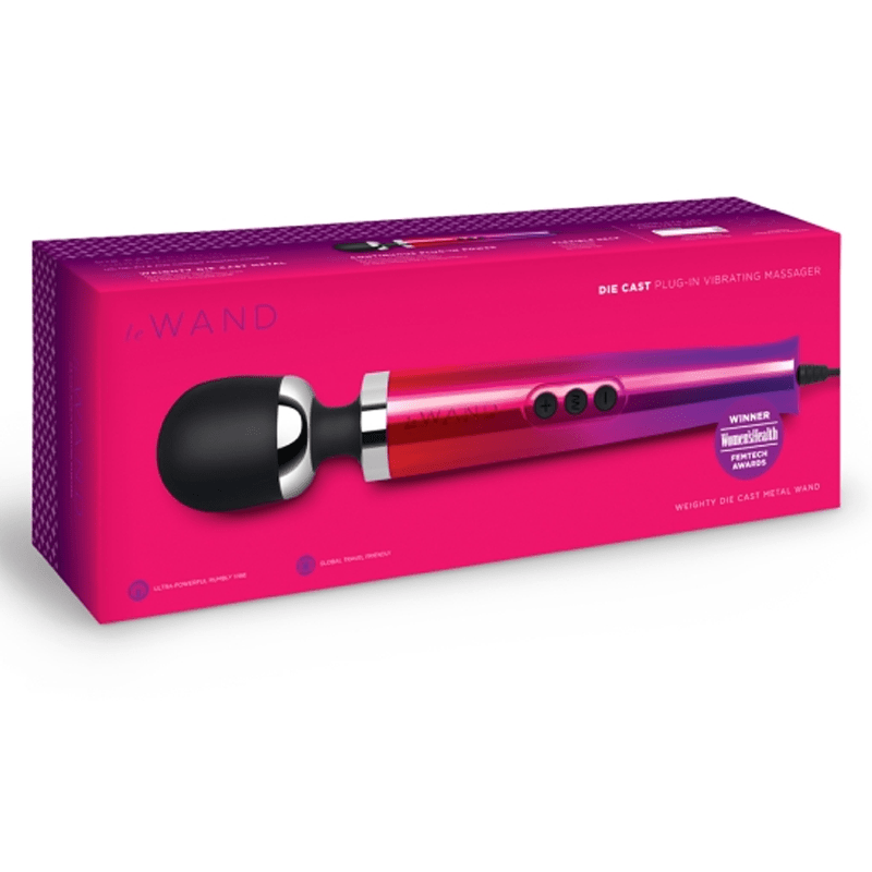Le Wand Die Cast Rechargeable Vibrating Massager - Ombre