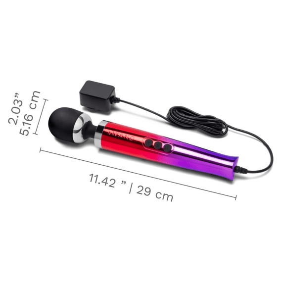 Le Wand Die Cast Rechargeable Vibrating Massager - Ombre