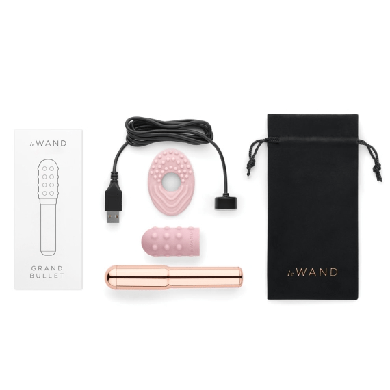 Le Wand Grand Bullet Vibrator - Powerful Rechargeable Bullet Vibe