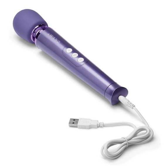 Le Wand Petite - Award-Winning Rechargeable Wand Vibrator - Violet