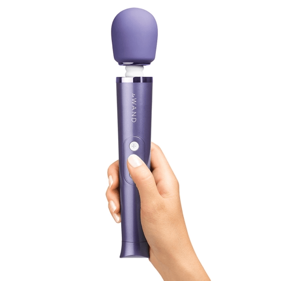 Le Wand Petite - Award-Winning Rechargeable Wand Vibrator - Violet