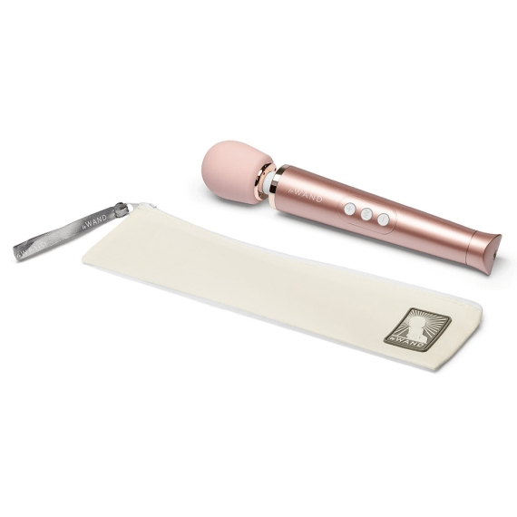 Le Wand Petite Rechargeable Wand Massager - Rose Gold