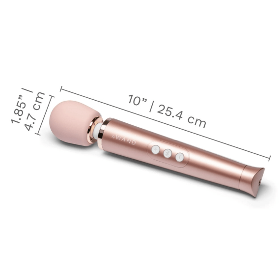 Le Wand Petite Rechargeable Wand Massager - Rose Gold