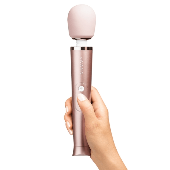 Le Wand Petite Rechargeable Wand Massager - Rose Gold