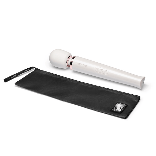 Le Wand Rechargeable Vibrating Massager - Award-Winning Powerhouse - White