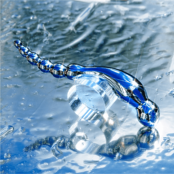 Le Wand Swerve - Dual-Ended Stainless Steel - Rippled Beads & Anal Stimulation