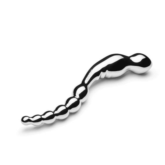 Le Wand Swerve - Dual-Ended Stainless Steel - Rippled Beads & Anal Stimulation
