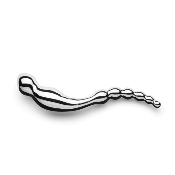 Le Wand Swerve - Dual-Ended Stainless Steel - Rippled Beads & Anal Stimulation