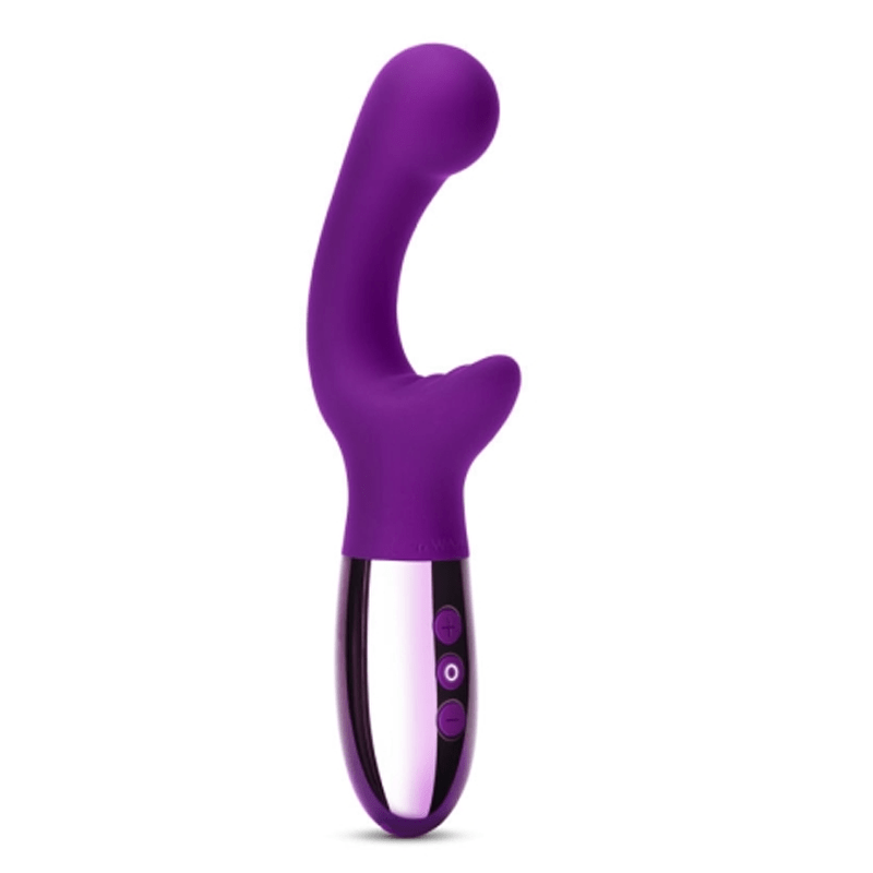Le Wand XO - G-Spot & P-Spot Vibrator - Dark Cherry