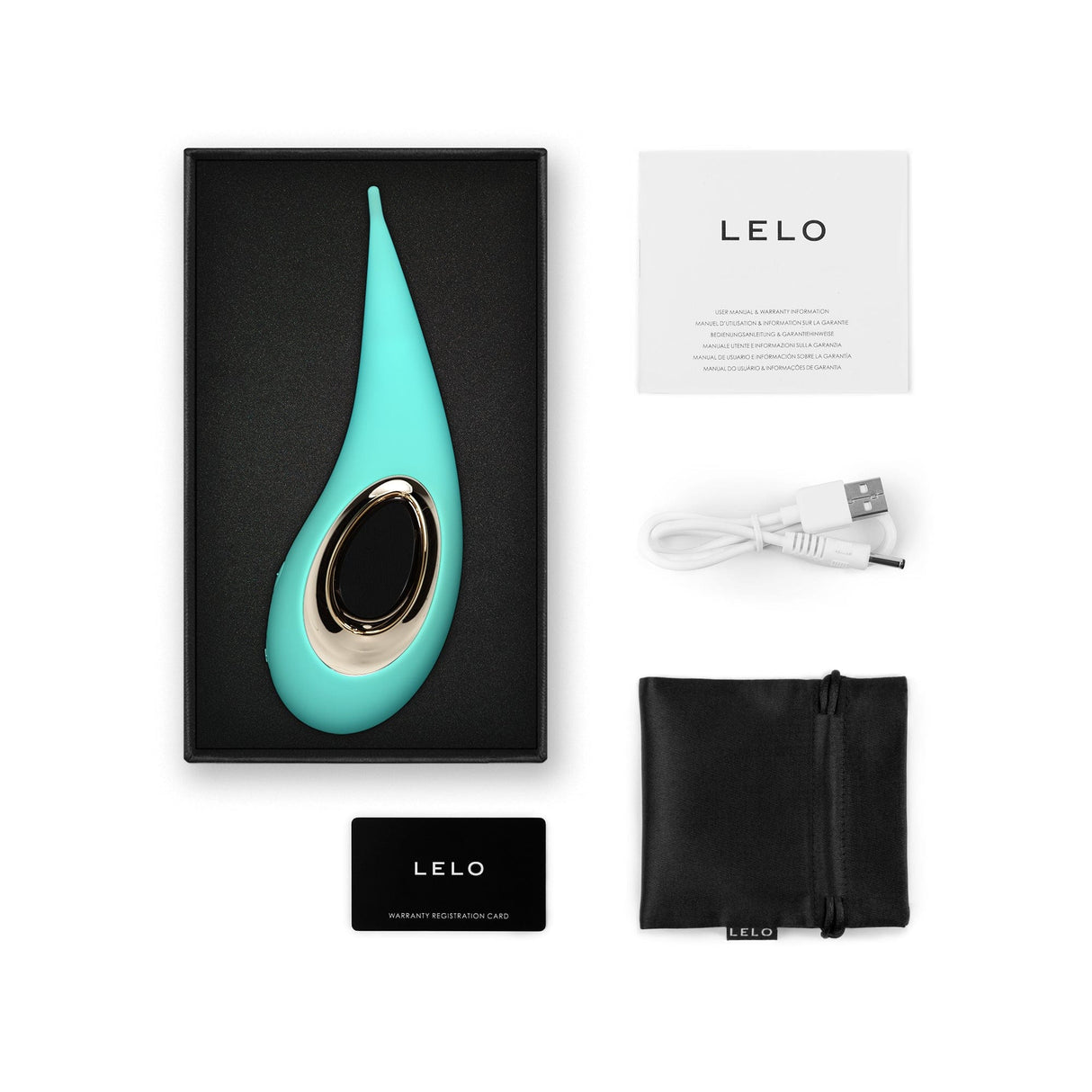 Lelo Dot Aqua - Elliptical Clitoral Stimulator