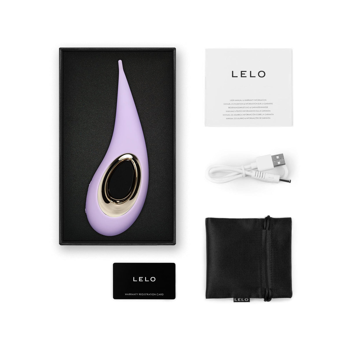 Lelo Dot Lilac - Elliptical Clitoral Stimulator
