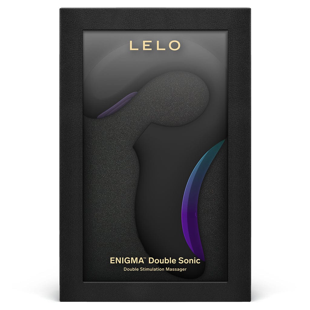 Lelo Enigma Double Sonic Black - A-Spot & Clitoral Stimulation