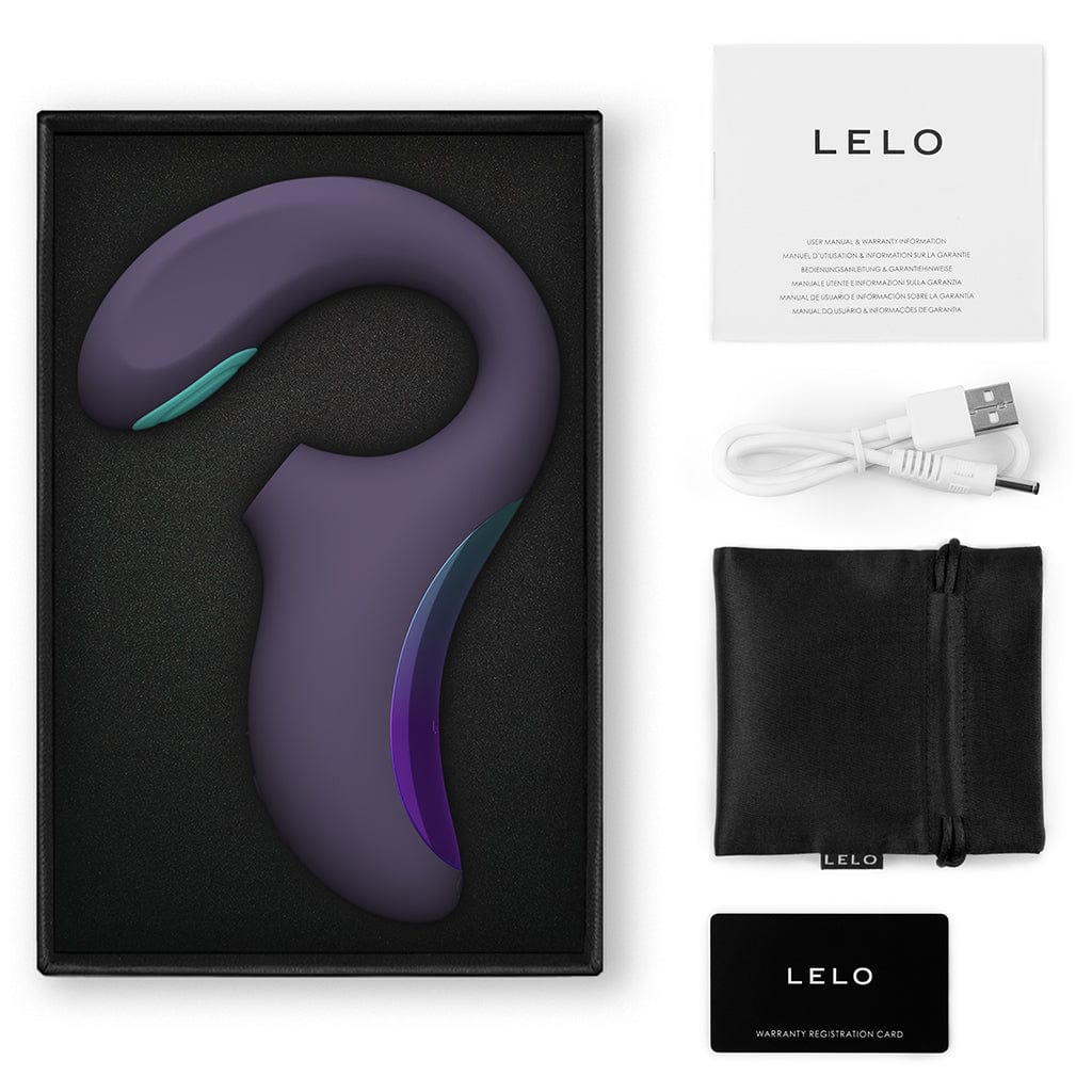 Lelo Enigma Double Sonic Purple - A-Spot & Clitoral Stimulation