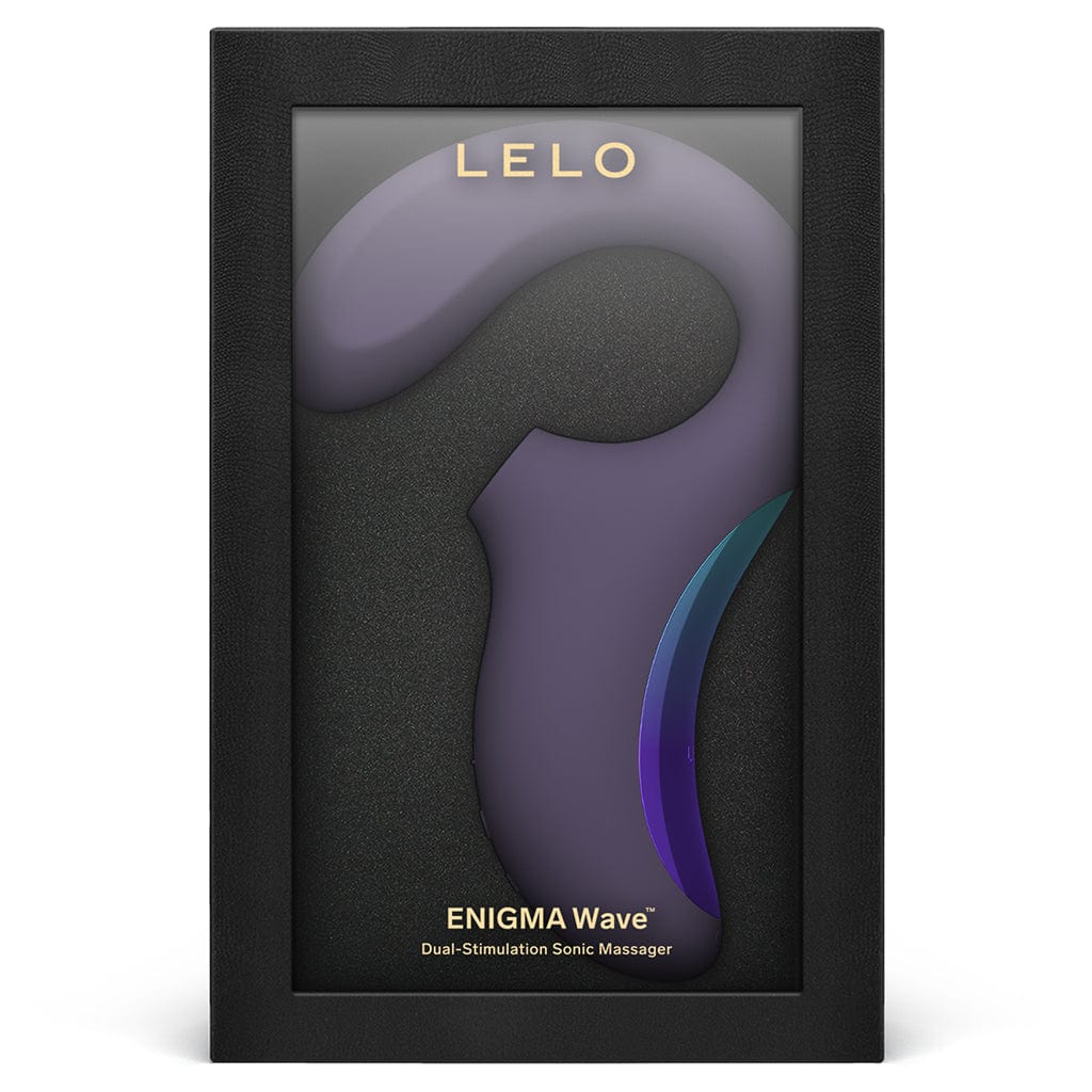 Lelo Enigma Wave Cyber Purple - Triple-Motor Wave Motion Massager