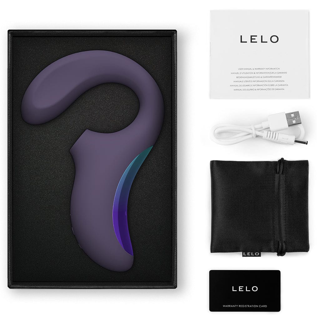 Lelo Enigma Wave Cyber Purple - Triple-Motor Wave Motion Massager