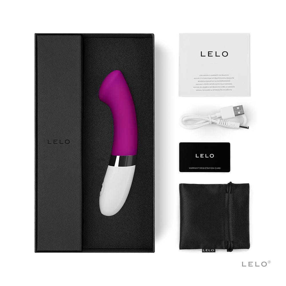 Lelo Gigi 2 - Enhanced G-Spot Vibrator - Deep Rose