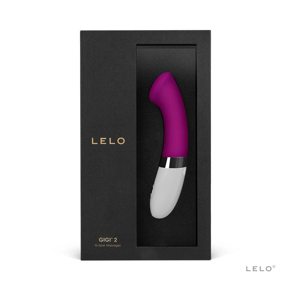 Lelo Gigi 2 - Enhanced G-Spot Vibrator - Deep Rose
