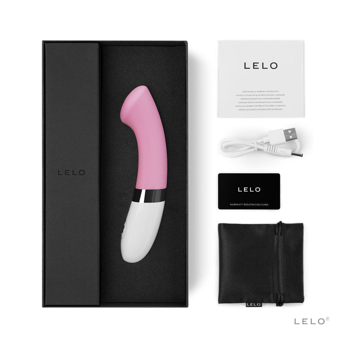 Lelo Gigi 2 - Enhanced G-Spot Vibrator - Pink
