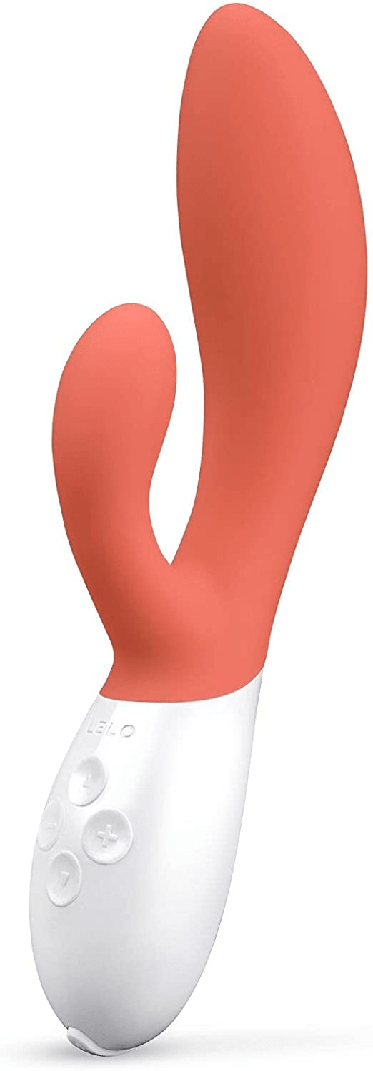 Lelo Ina 3 - Upgraded Dual-Action Rabbit Massager - Coral