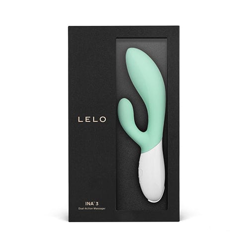 Lelo Ina 3 - Upgraded Dual-Action Rabbit Massager - Seaweed