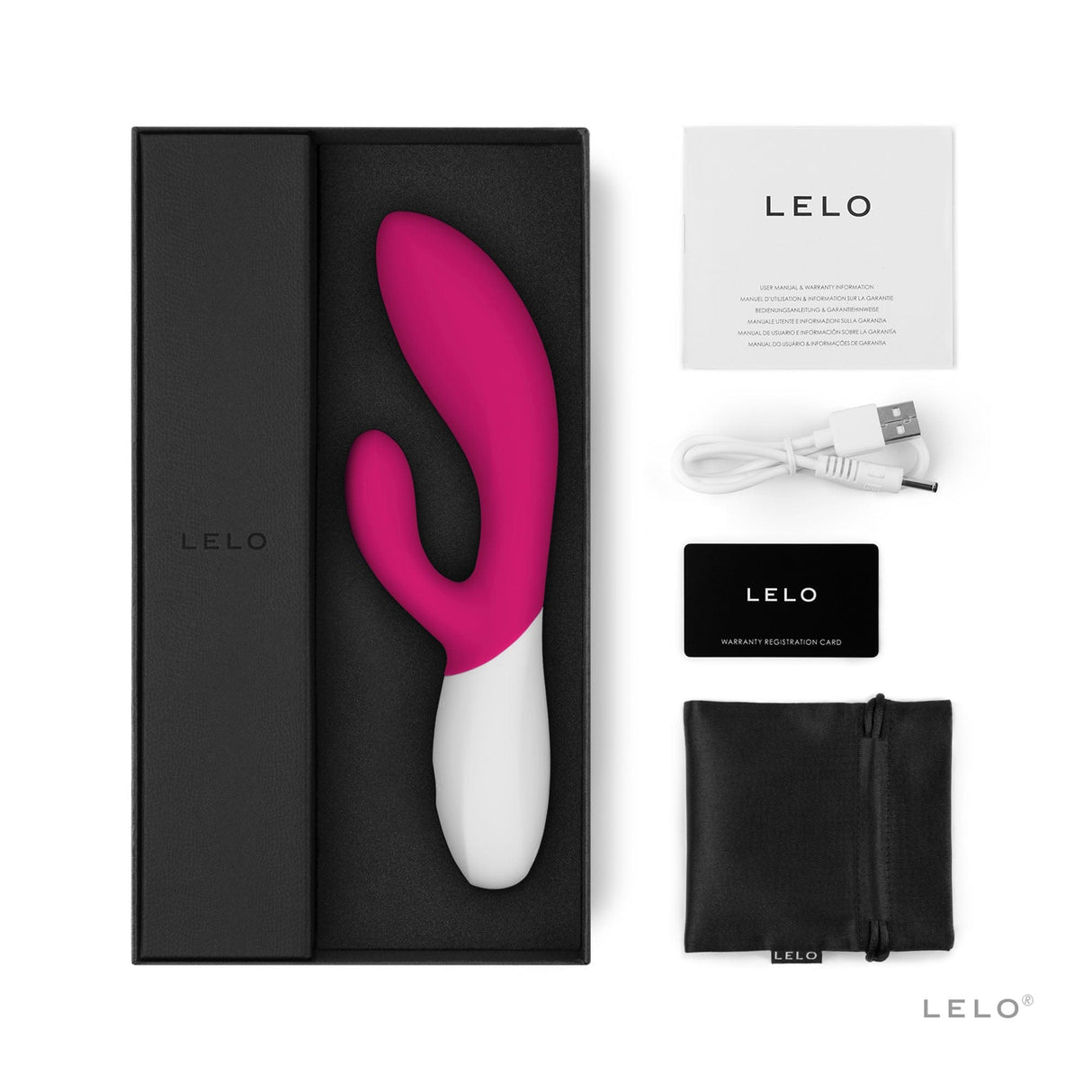 Lelo Ina Wave 2 California Sky - Dual-Action Rabbit Vibrator