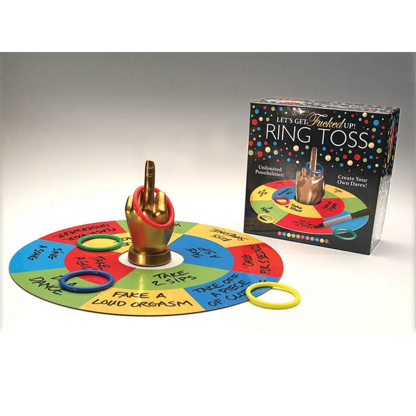 Let's Get F'd Up Ring Toss Game