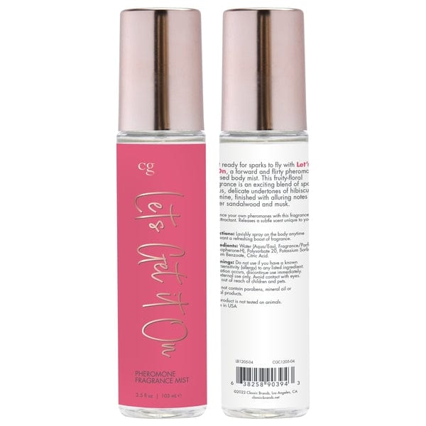 LET'S GET IT ON Fragrance Body Mist with Pheromones - Fruity - 103mL