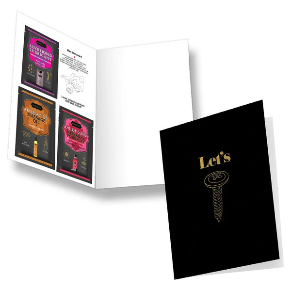Kama Sutra Naughty Notes Let's Screw Adult Greeting Card