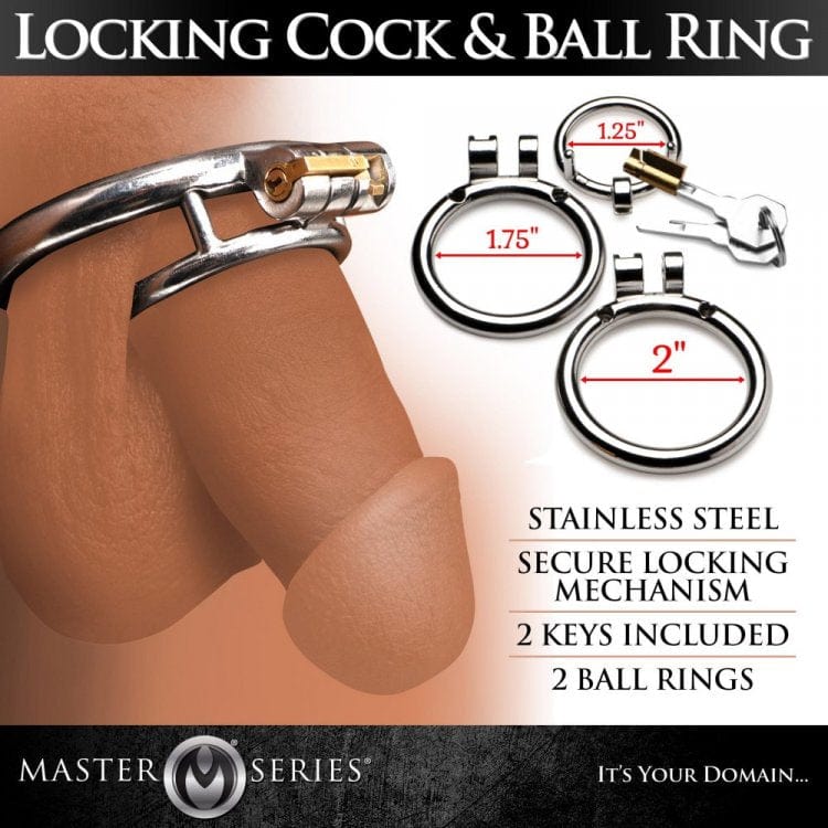 Locked Cock Locking Cock & Ball Ring *