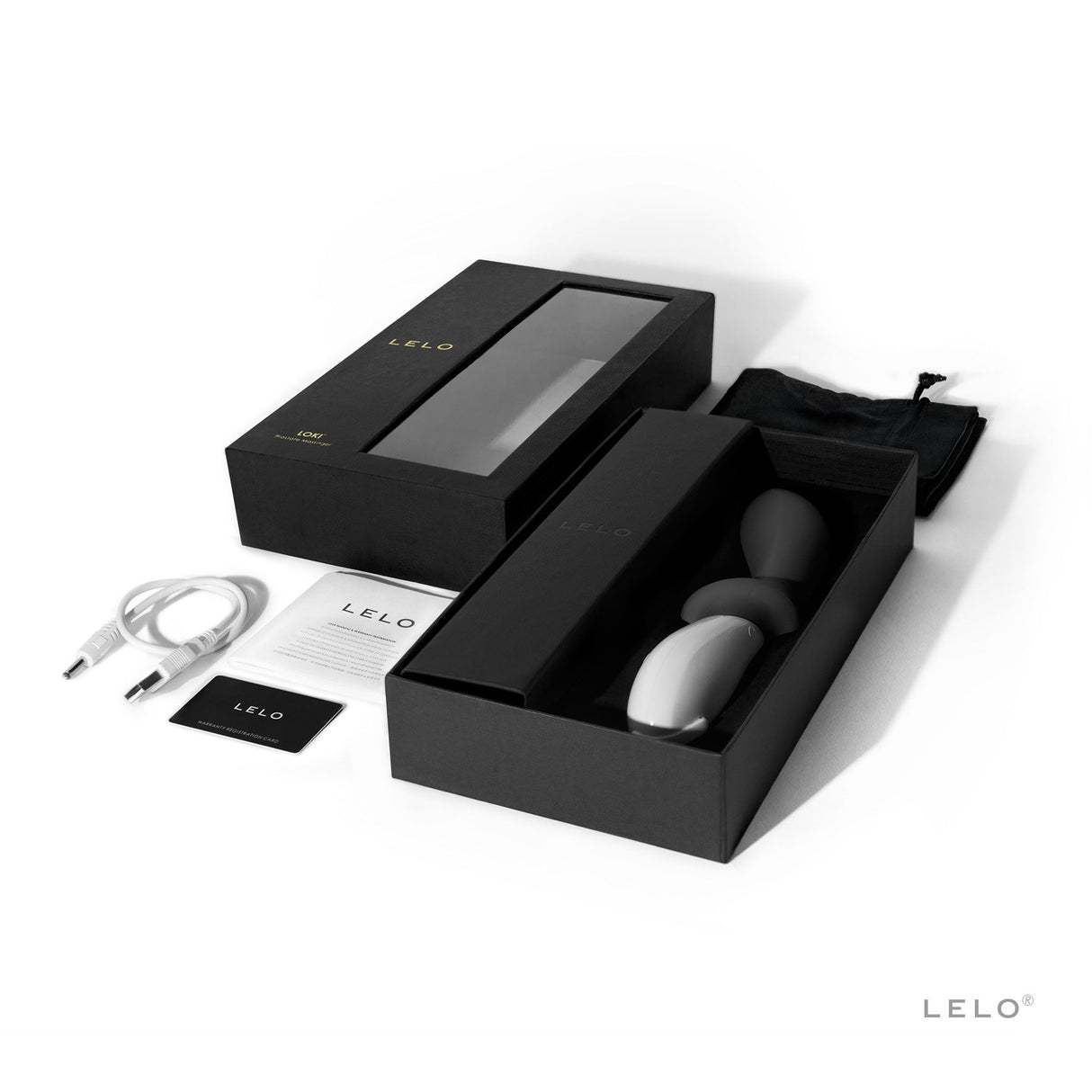 Loki Obsidian Black - Luxury Prostate Massager